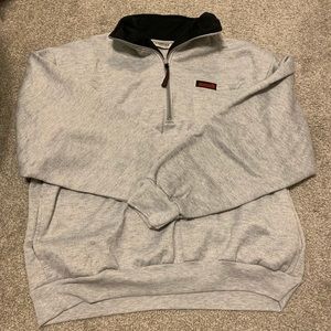 Vintage Windbreaker brand quarter zip
